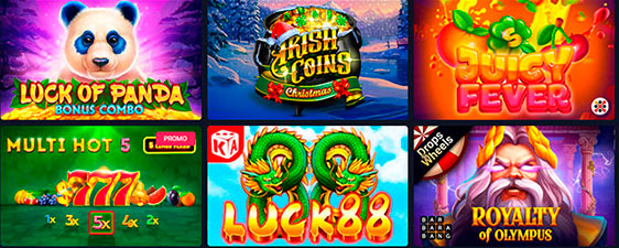 Игровые автоматы в JVSpin Casino